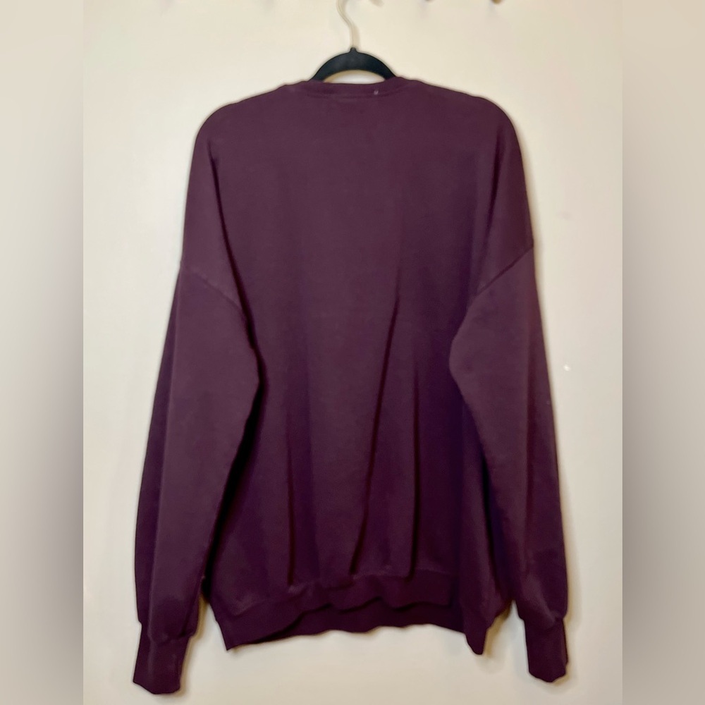 The Laundry Room Plum Sweatshirt with Heart Detail - Picture 2 of 4